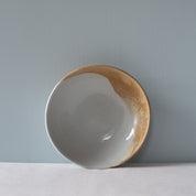 Palinopsia's single Breakfast Bowl  in brown and blue grey