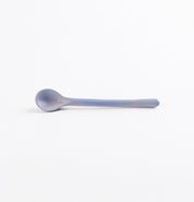 Baby Blue and pink ceramic teaspoon