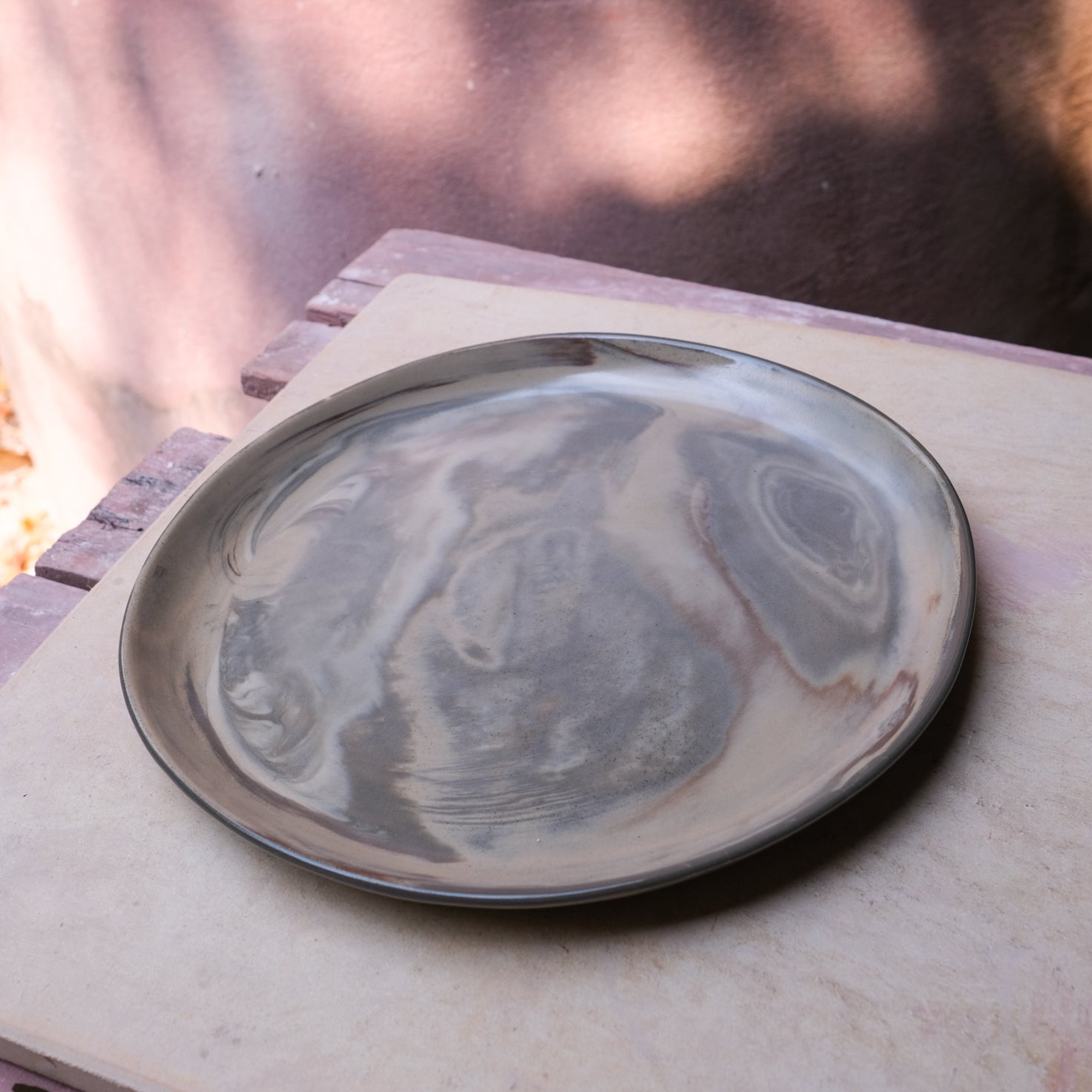 Jupiter Dinner Plate Satin