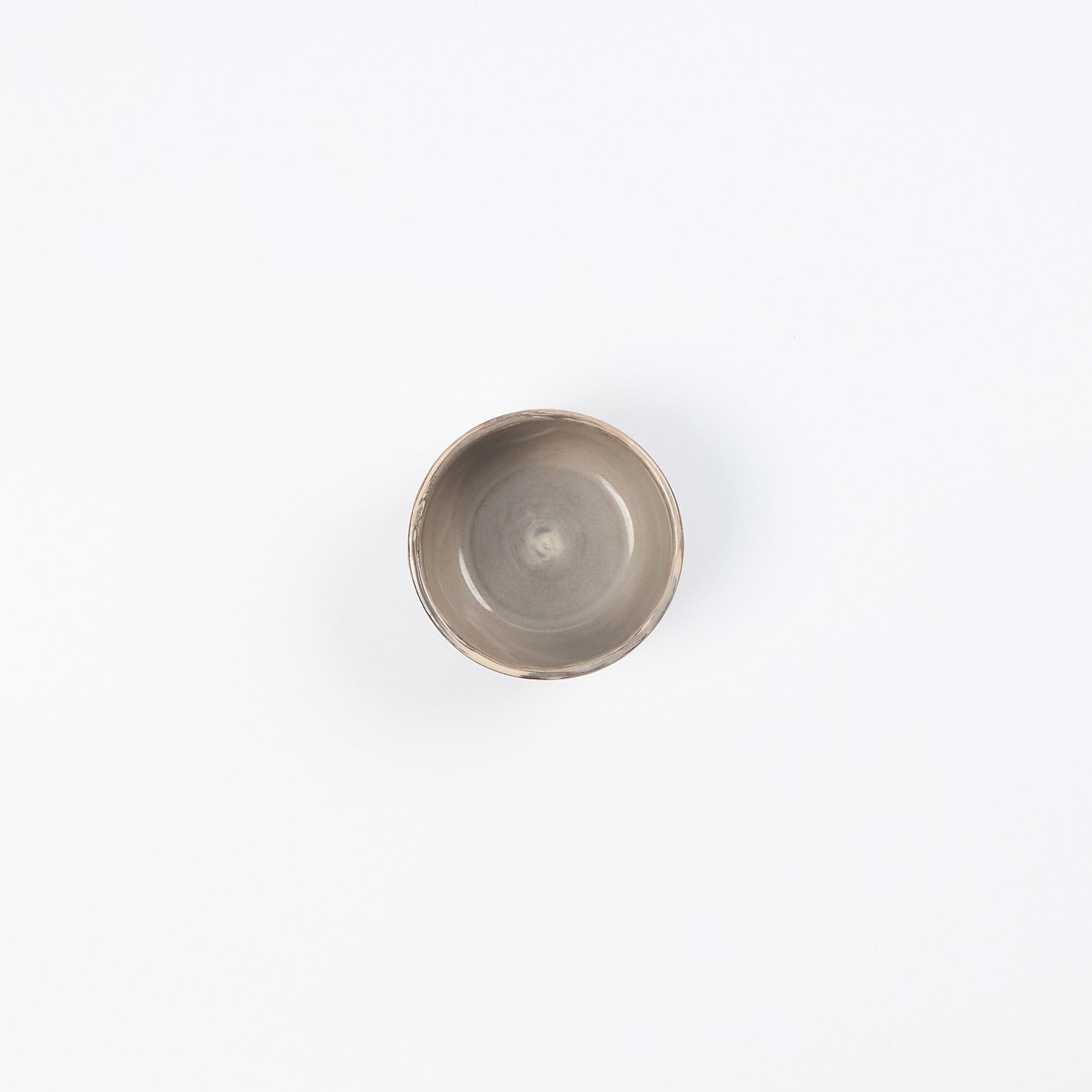 Small ceramic bowl on a white background