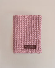 Stone Washed Waffle Towel | Old Rose