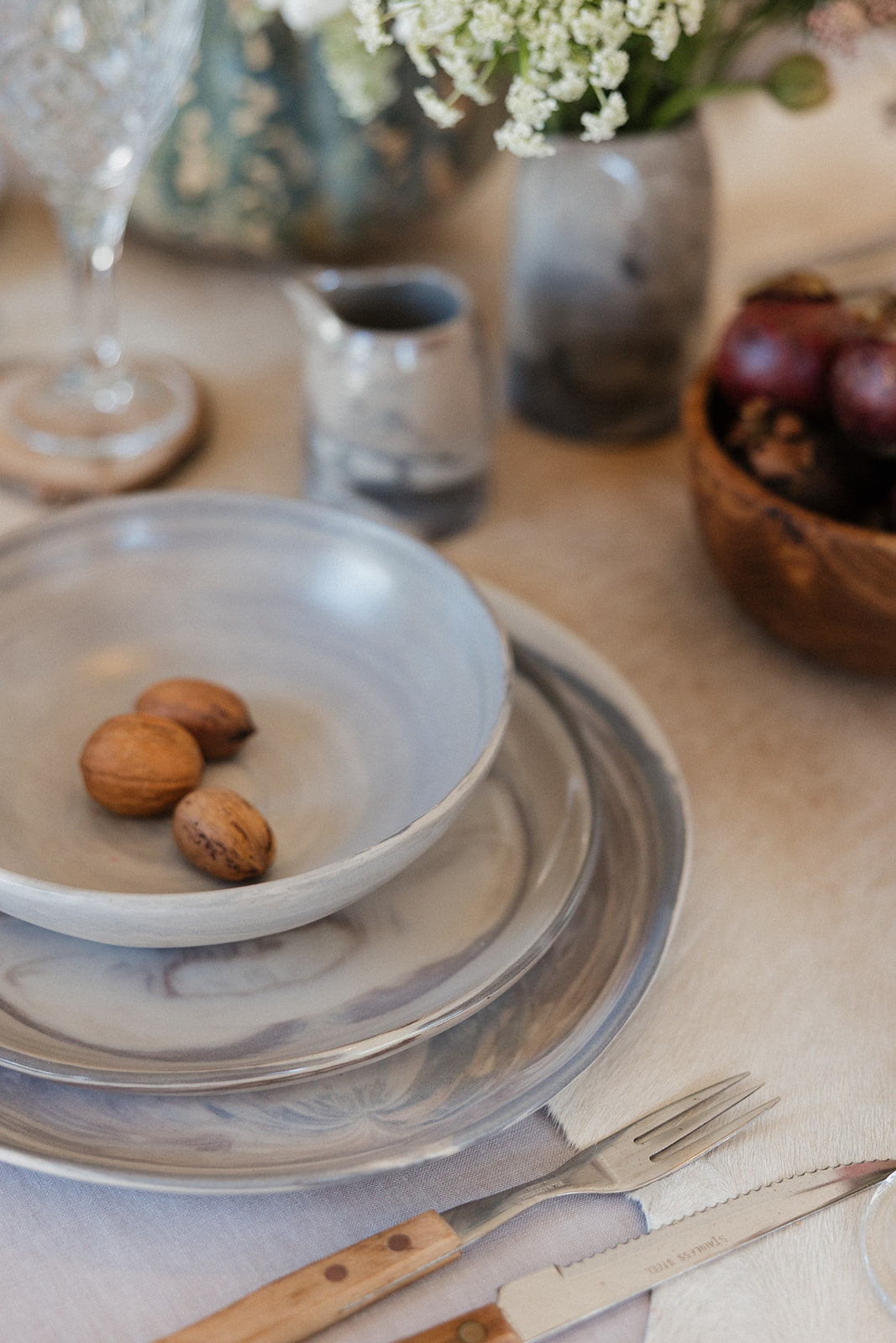 Jupiter Dinner Set Satin