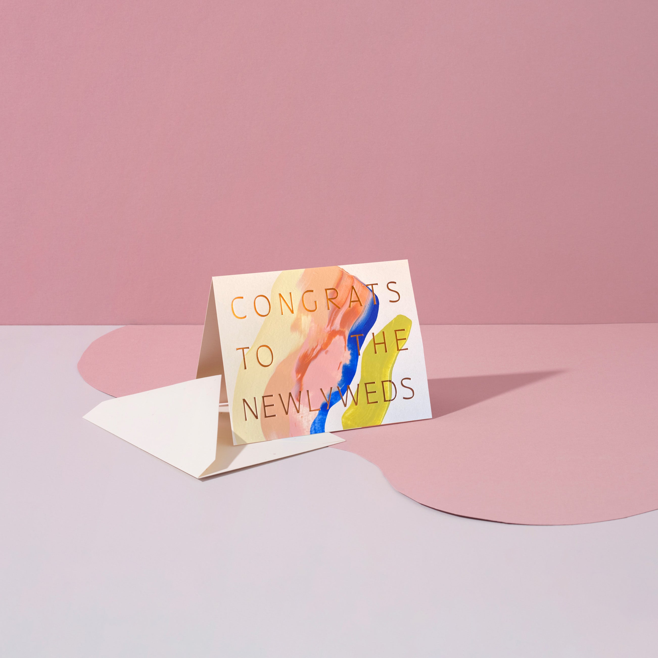 Citron Wedding Card
