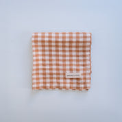 100% Pure French Linen Tea Towel - Gingham Check