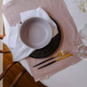 Handmade ceramic dinner set in monochrome colours by Palinopsia Ceramics 