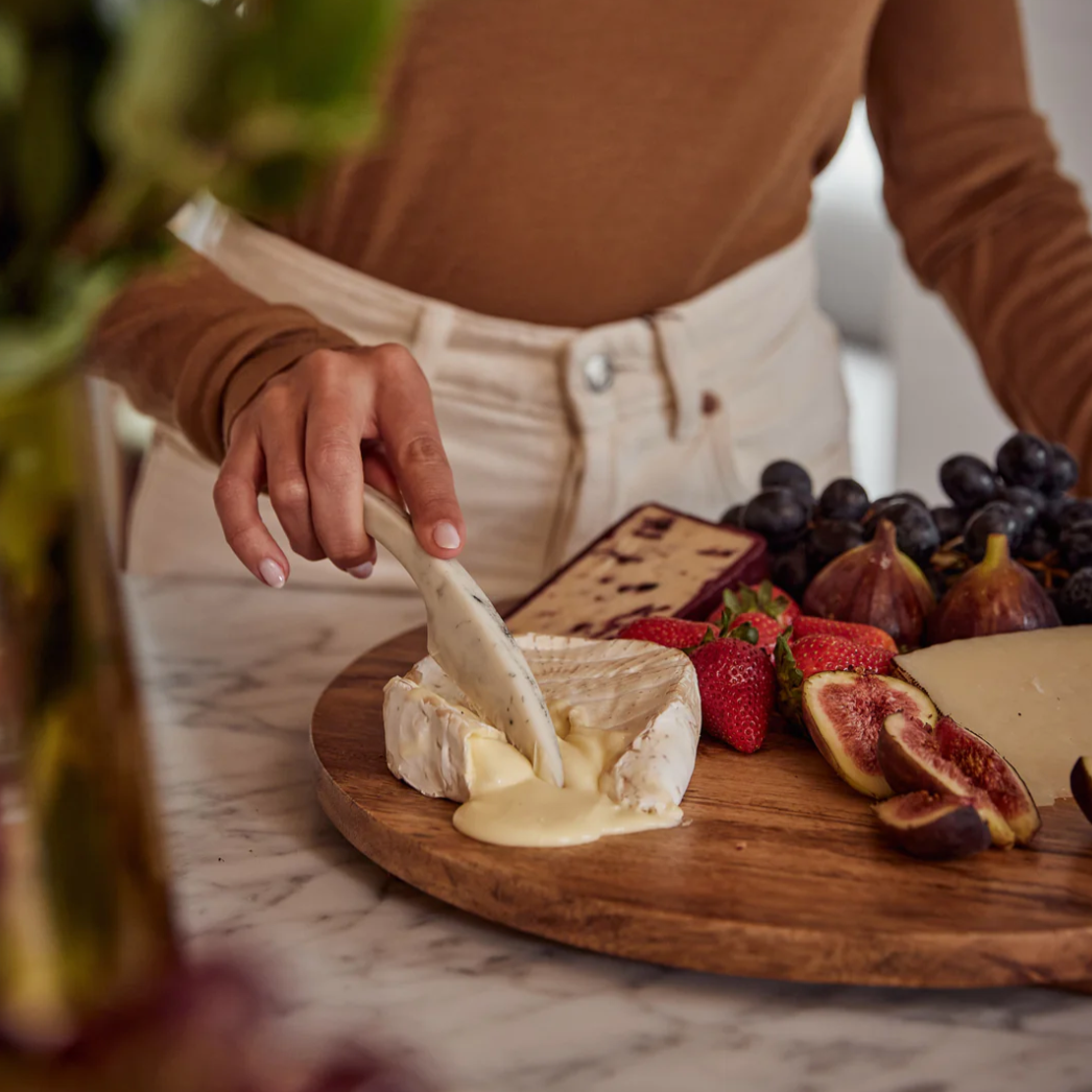 Handmade resin cheese knife 