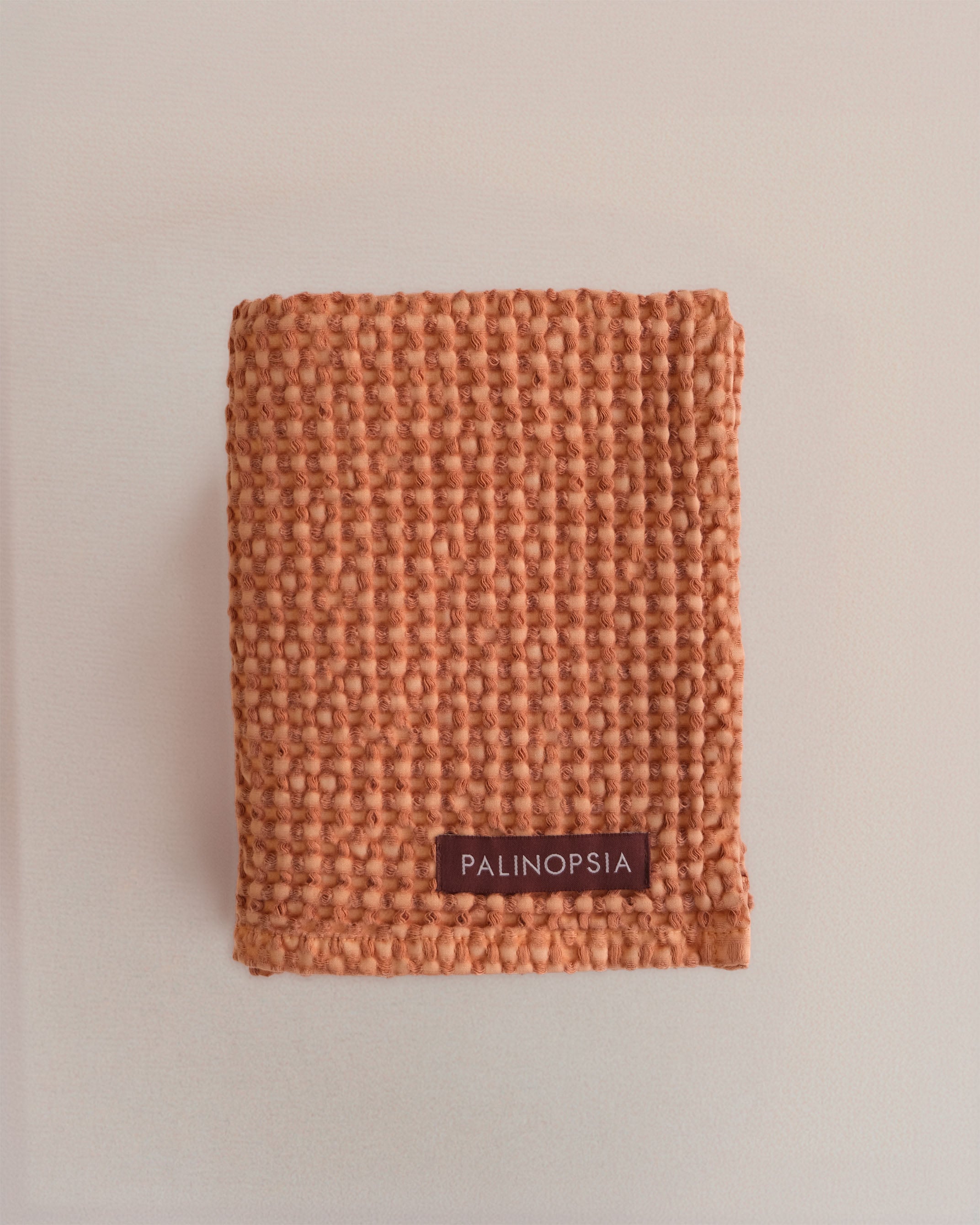 Stone Washed Waffle Towel | Spiced Pumpkin
