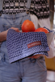 Stone Washed Waffle Towel | Levi