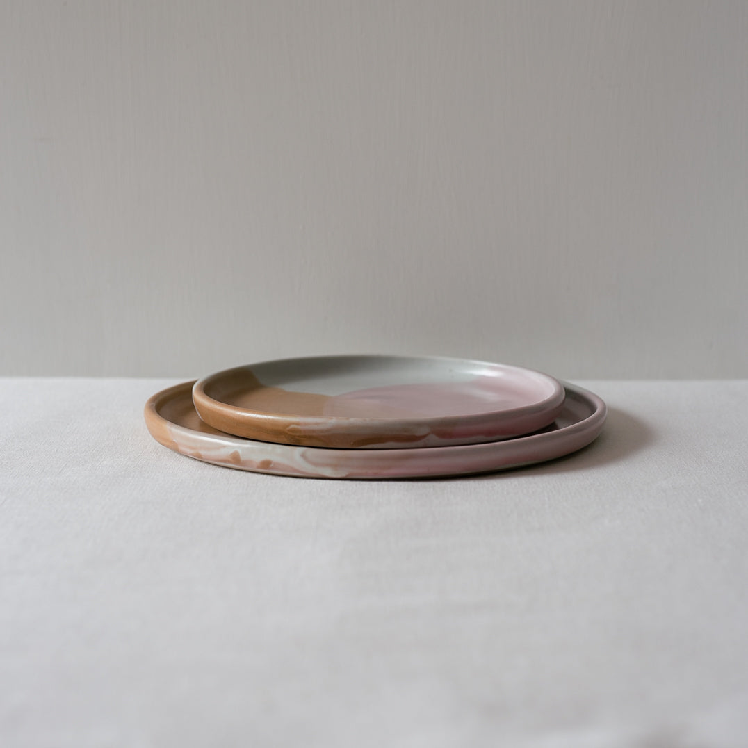 Palinopsia Ceramics Payton Dinner plate and lunch plate set