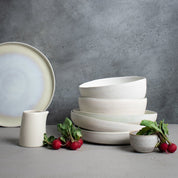 Malo in Milk 24 Piece Dinnerware Set